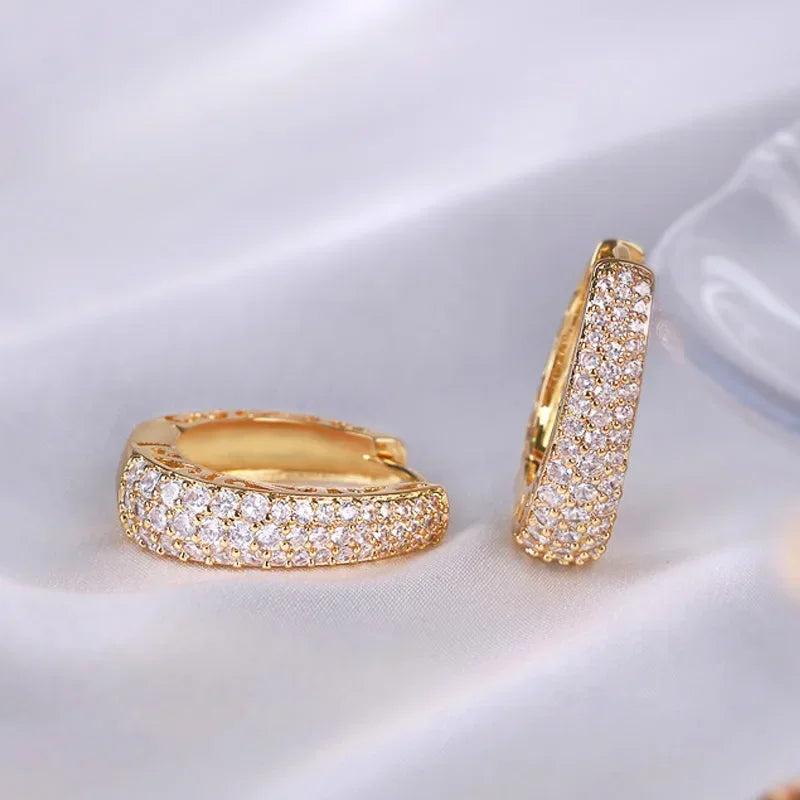 Jewlena gold Pure Elegance Hoop Earrings