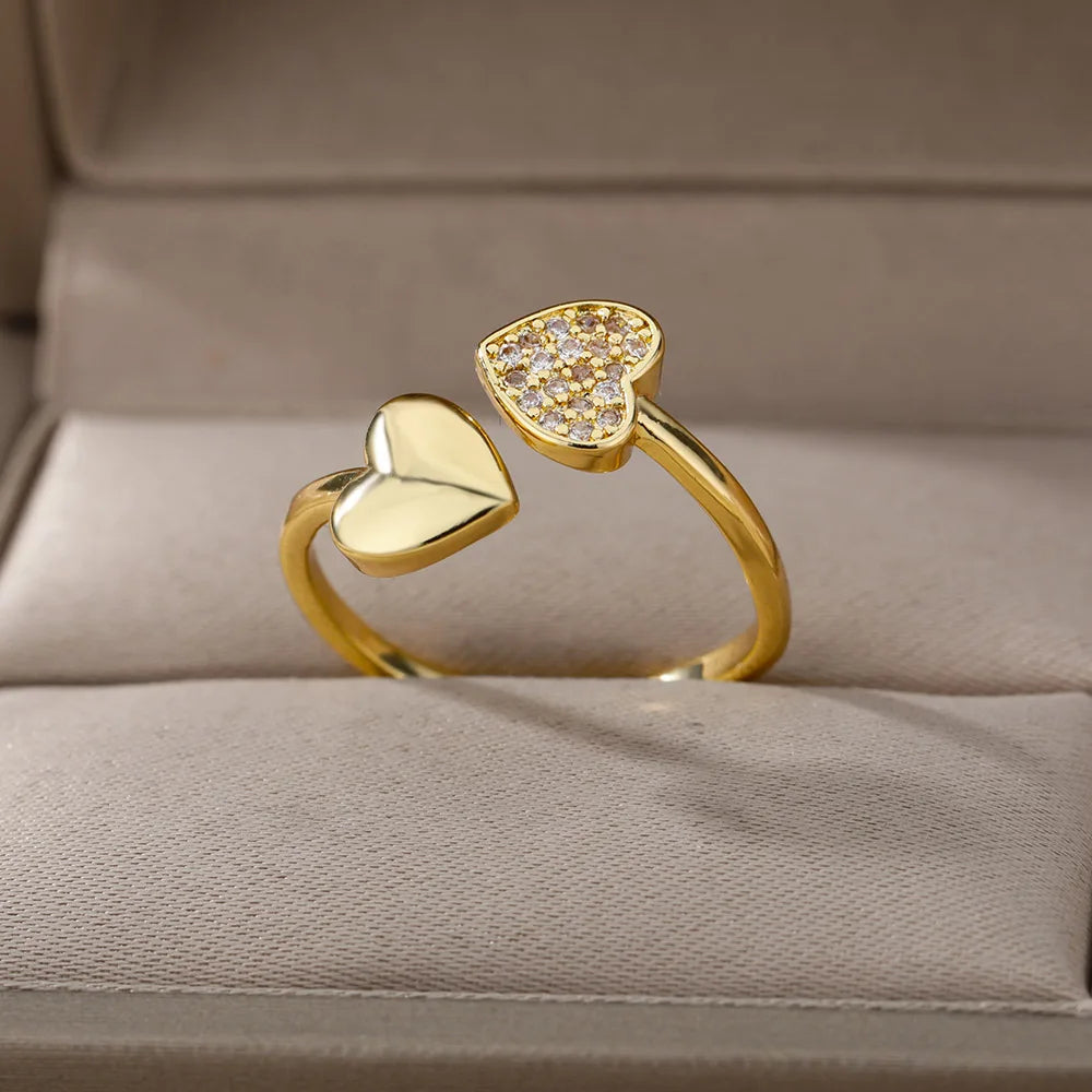 Luxe Gold Rings by Jewlena