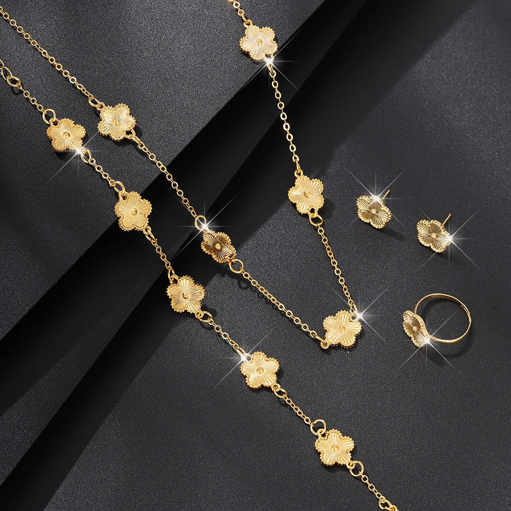 Bracelet • Necklace • Earrings | Elegant Women's Jewlena