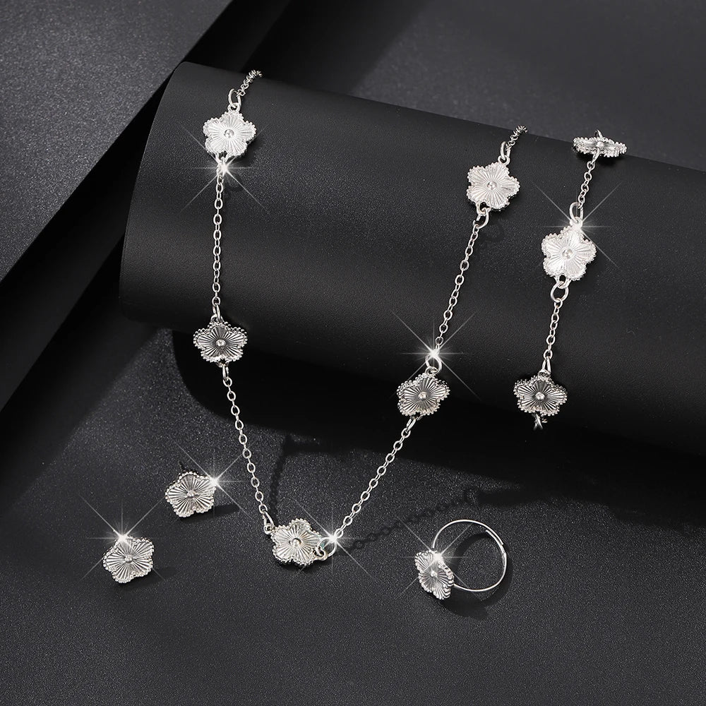 Bracelet • Necklace • Earrings | Elegant Women's Jewlena