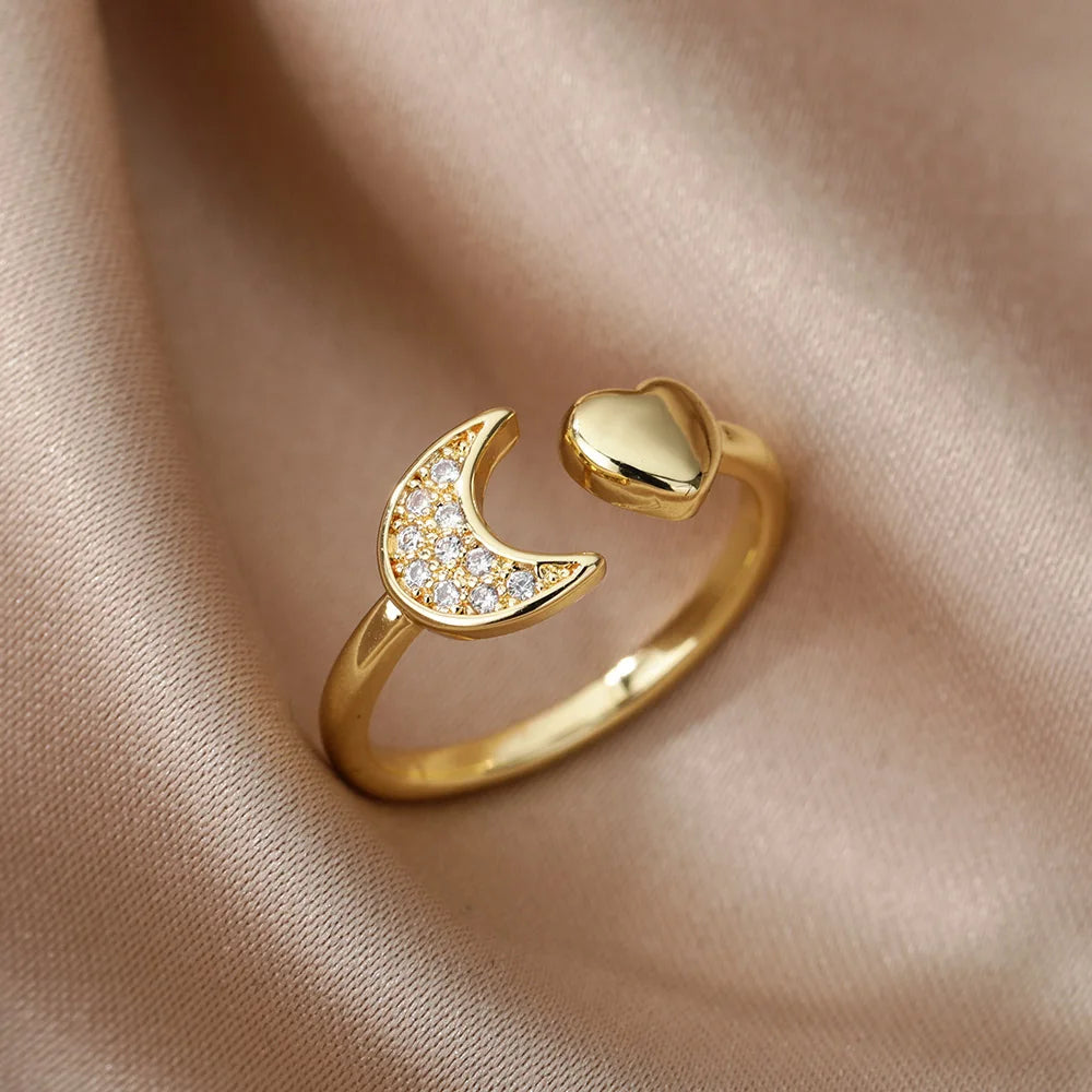 Luxe Gold Rings by Jewlena