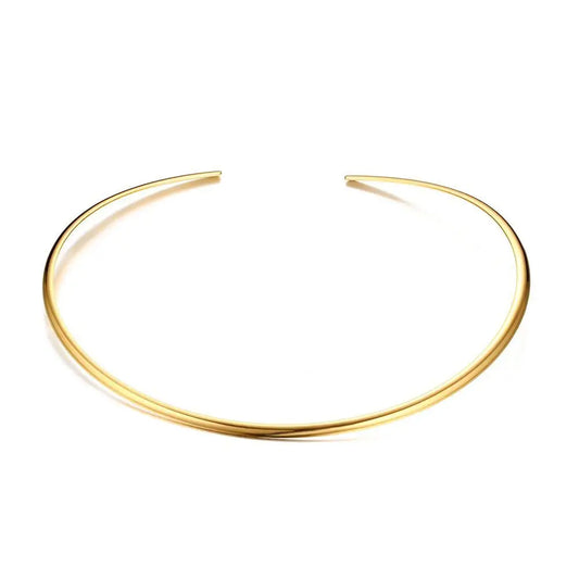 Jewlena Essential Glow Choker Stainless Steel O-Chain Necklace