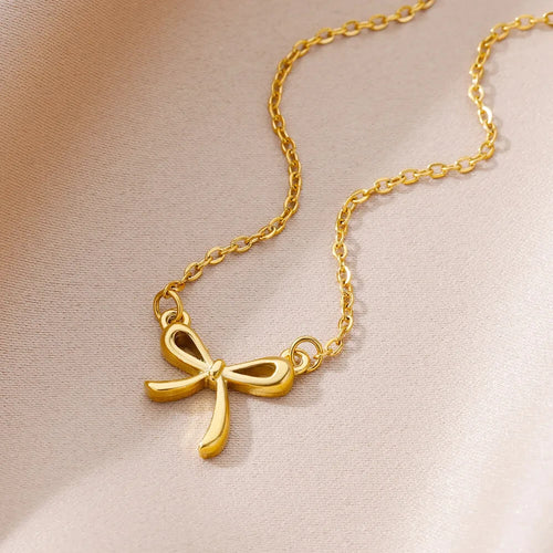 Gold Color Korean Aesthetic Choker for Women | Jewlena Daily Accessory