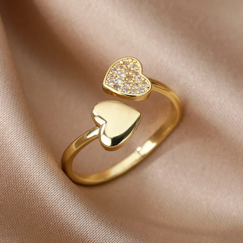 Luxe Gold Rings by Jewlena