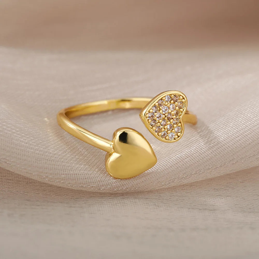 Luxe Gold Rings by Jewlena