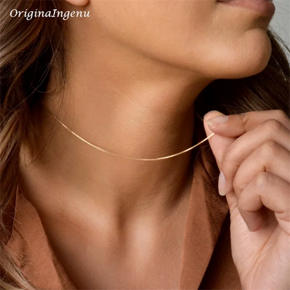 Jewlena™ | 18K Gold Plated Triple Layer Mesh Necklace