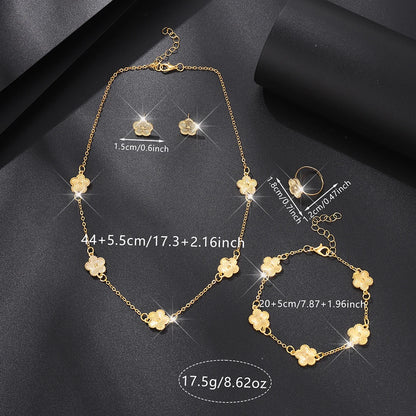 Bracelet • Necklace • Earrings | Elegant Women's Jewlena