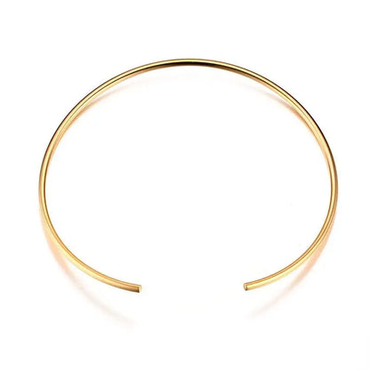 Jewlena Essential Glow Choker Stainless Steel O-Chain Necklace
