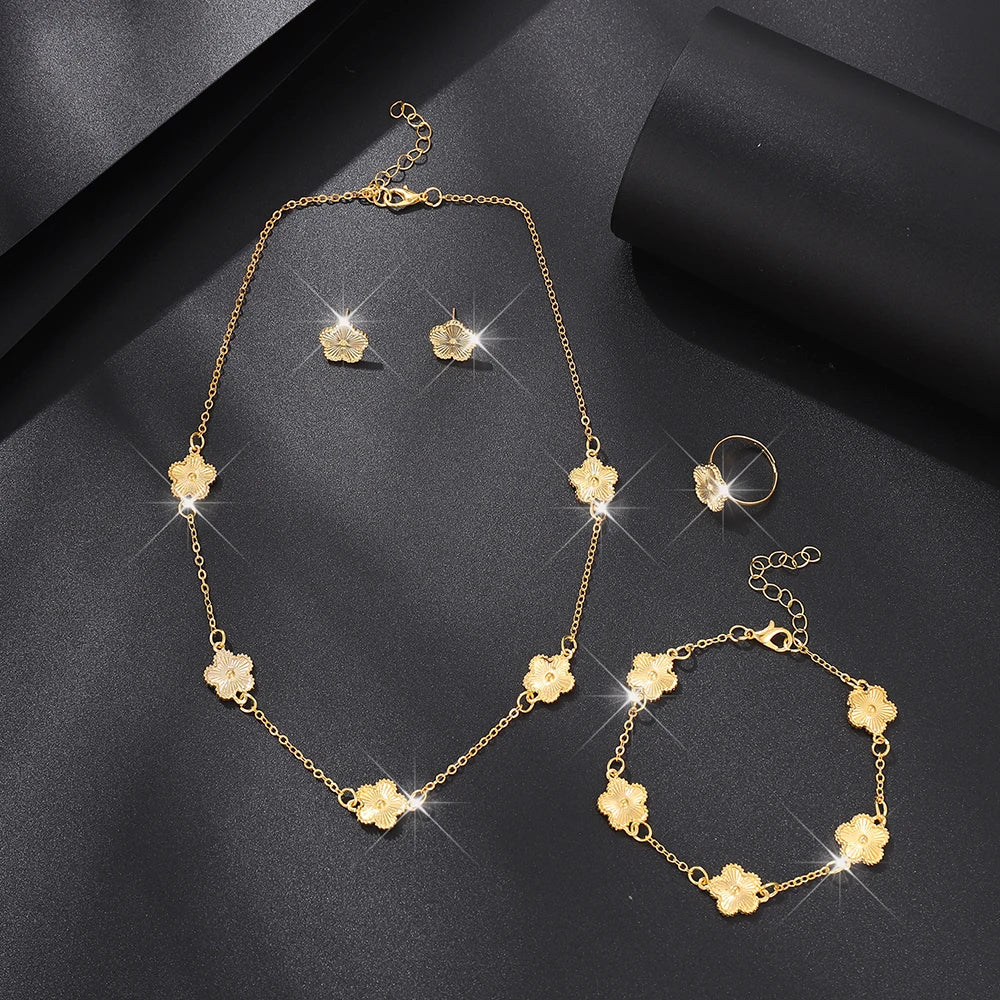 Bracelet • Necklace • Earrings | Elegant Women's Jewlena